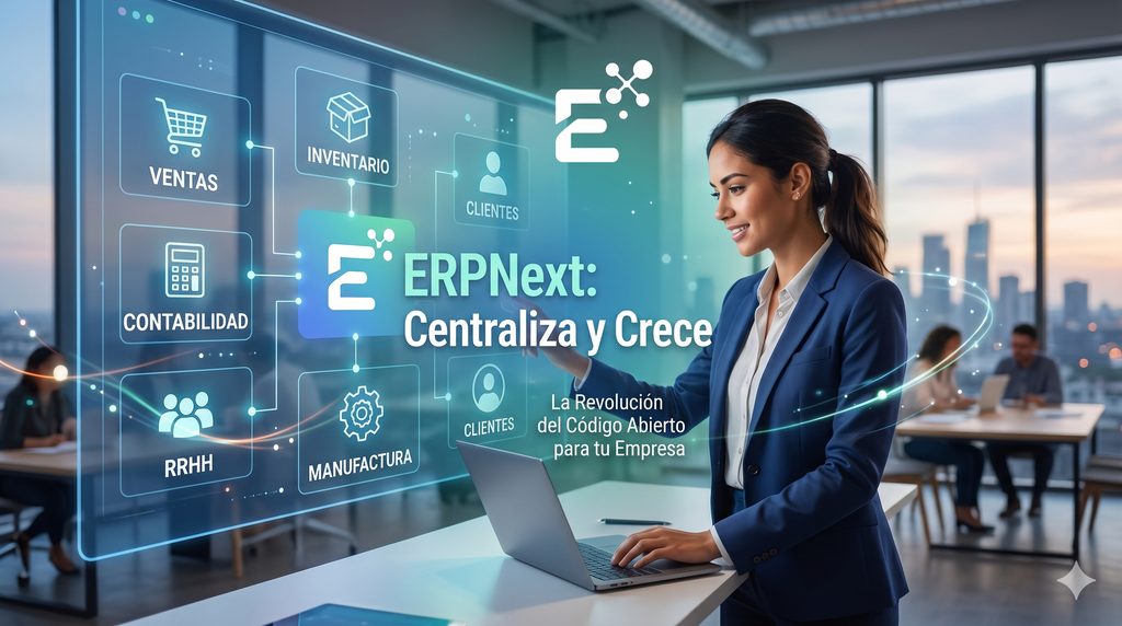 Ventajas de ERPNext para tu Negocio - Cover Image